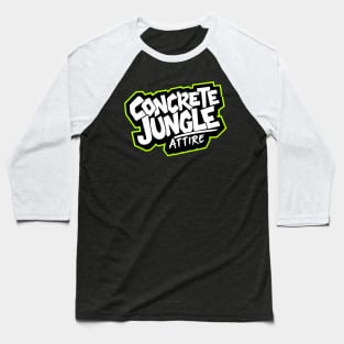 Concrete Jungle Attire Streetware Fashion Baseball T-Shirt